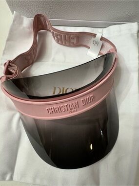 Dior Pink Christian Dior Tinted Shield Visor